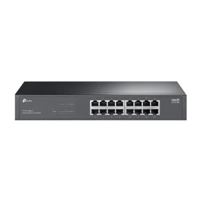 TP-Link LS1016G, Unmanaged, Gigabit Ethernet (10/100/1000), Rack mounting