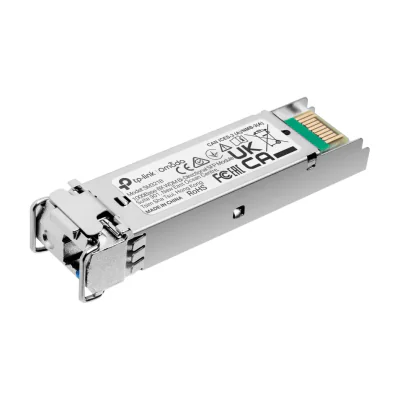 TP-Link Omada 1000Base-BX WDM Bi-Directional SFP Module, Fiber optic, 1250 Mbit/s, SFP, 9/125 µm, 20000 m, 1310 nm