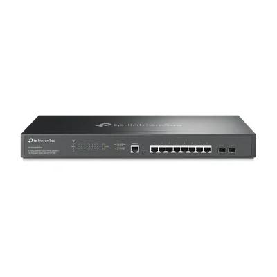 TP-Link Omada 8-Port 2.5GBASE-T and 2-Port 10GE SFP+ L2+ Managed Switch with 8-Port PoE+, Managed, L2+, 2.5G Ethernet (100/1000/2500), Power over Ethernet (PoE), Rack mounting, 1U