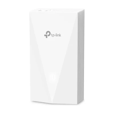 TP-Link Omada AX3000 Wall Plate WiFi 6 Access Point, 2.4 GHz, 5 GHz, 2402 Mbit/s, HTTPS, SNMP, SNMPv2, SNMPv3, SSH, WPA-Enterprise, WPA2-Enterprise, WPA3-Enterprise, 10,100,1000 Mbit/s