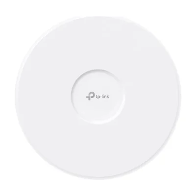TP-Link Omada BE9300 Ceiling Mount Tri-Band Wi-Fi 7 Access Point, 2.4 GHz, 5 GHz, 6 GHz, 9300 Mbit/s, SNMP, SNMPv2, SNMPv3, WPA-Enterprise, WPA-Personal, WPA2-Enterprise, WPA2-Personal, WPA3-Enterprise, 10,100,1000,10000 Mbit/s