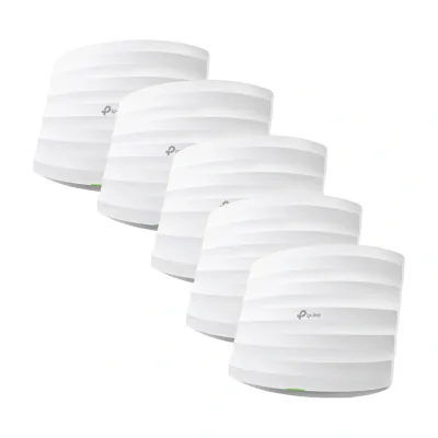 TP-Link Omada EAP245(5-PACK), 2.4 GHz, 5 GHz, 1750 Mbit/s, 64-bit WEP, 128-bit WEP, 152-bit WEP, WPA, WPA-PSK, WPA2, WPA2-PSK, 10,100,1000 Mbit/s