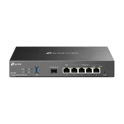 TP-Link Omada Gigabit VPN Router, Ethernet WAN, Gigabit Ethernet, Black