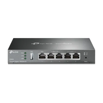 TP-Link Omada Gigabit VPN Router, Ethernet WAN, Gigabit Ethernet, Black