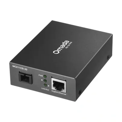 TP-Link Omada MC211CS-20, 1000 Mbit/s, IEEE 802.3, IEEE 802.3ab, IEEE 802.3i, IEEE 802.3u, IEEE 802.3x, IEEE 802.3z, Full, Half, 20000 m, 1310 nm, Single-mode