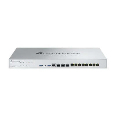 TP-Link Omada Pro VPN Router with 10G Ports, Ethernet WAN, Gigabit Ethernet, Grey