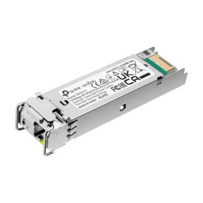 TP-Link Omada SFP 1000BASE-Sm MiniGBIC BX10D, Fiber optic, 1250 Mbit/s, SFP, 9/125 µm, 20000 m, 1550 nm