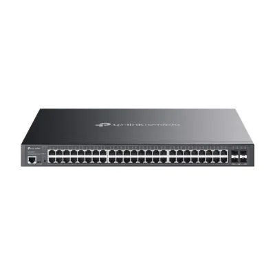 TP-Link Omada SG3452XMPP, Managed, L2+, Gigabit Ethernet (10/100/1000), Power over Ethernet (PoE), Rack mounting, 1U