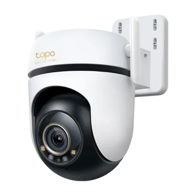 TP-Link Outdoor Pan/Tilt Security Wi-Fi Camera SPEC: 3K 5MP (2880x1620), 2.4 GHz, 2 × External Antennas, 1 × Ethernet Port, Horizontal 360º, IP security camera, Outdoor, Wired & Wireless, 29.9 m, External, Wall