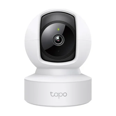 TP-Link Pan/Tilt Home Security Wi-Fi Camera, IP security camera, Indoor, Wired & Wireless, Amazon Alexa & Google Assistant, Ceiling/Wall/Desk, White