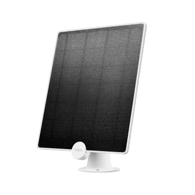 TP-LINK PANOU SOLAR PENTRU CAMERE TAPO TAPO A200, Captează energie solară și oferă alimentare non-stop pentru camerele Tapo care funcționează cu acumulatori (Tapo C420 și Tapo C400).Putere de încărcare de până la 4.5 W, , 237.96 x 174.85 x 17.5mm, Po