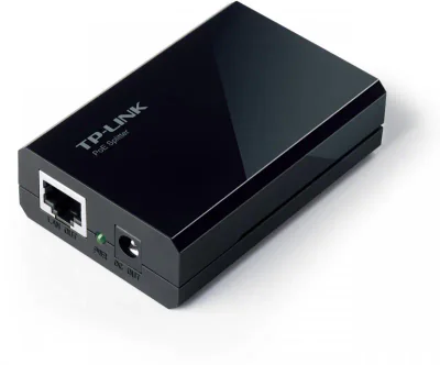 TP-Link, PoE Splitter, TL-POE10R, IEEE 802.3, 2*10/100/1000Mbps RJ45, Amperaj 2A, negru