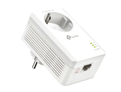 TP-Link Powerline Gigabit Passthrough, HomePlug AV2,IEEE 1901, IEEE 802.3, IEEE 802.3u, IEEE 802.3ab, Gigabit Ethernet Port, Aria de acoperire: 300M, CONTINUT PACHET 1X adaptoare powerline ethernet, viteze mari de transfer de date, de până la 1000 Mb