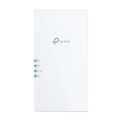 TP-Link RE220BE, Network repeater, 1000 Mbit/s, External, IEEE 802.11a, IEEE 802.11ac, IEEE 802.11ax, IEEE 802.11b, IEEE 802.11be, IEEE 802.11g, IEEE 802.11n, HTTPS, WPA, WPA2, WPA2-PSK, WPA3, WPS, White