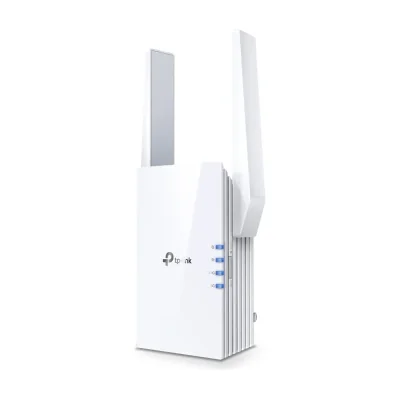 TP-Link RE705X, Network transmitter & receiver, 1000 Mbit/s, External, IEEE 802.11a, IEEE 802.11ax, IEEE 802.11g, 802.11a, 802.11b, 802.11g, Wi-Fi 4 (802.11n), Wi-Fi 5 (802.11ac), Wi-Fi 6 (802.11ax), 2400 Mbit/s