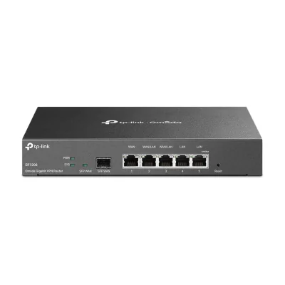 TP-Link SafeStream Gigabit Multi-WAN VPN Router, Ethernet WAN, Gigabit Ethernet, Black