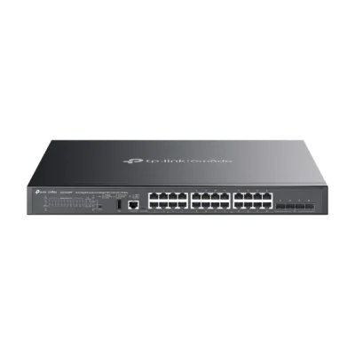 TP-Link SG5428XMPP, Managed, L3, Gigabit Ethernet (10/100/1000), Power over Ethernet (PoE), Rack mounting