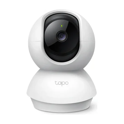 TP-Link Tapo C200C, IP security camera, Indoor, Wireless, Ceiling/Desk, Black, White, Spherical