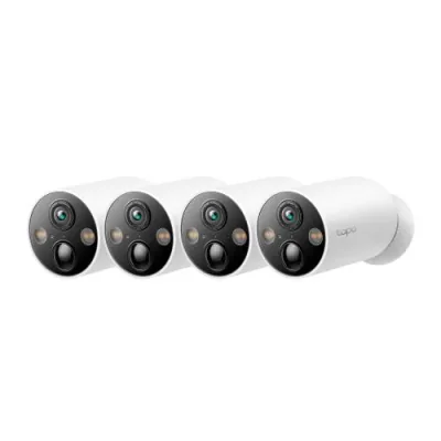 TP-LINK Tapo C425 Smart Wire-Free Indoor/Outdoor Security Camera, Senzor Starlight CMOS cu scanare progresivă de 1/3”, Lungime focală: 2.1 mm, Apertură: F2.1, Câmpul de vizualizare: 150° (diagonală), 134°(orizontală), 77°(verticală), rezolutie maxima