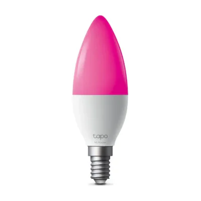 TP-Link Tapo L430C, Smart bulb, Wi-Fi/Bluetooth, White, 802.11b, 802.11g, Wi-Fi 4 (802.11n), E14, B38