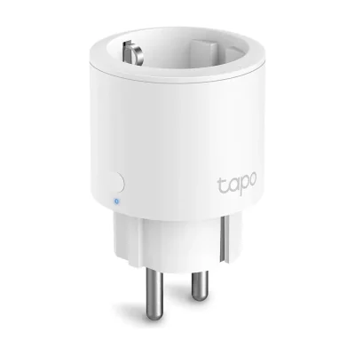 TP-Link Tapo Mini Smart Wi-Fi Socket, Energy Monitoring, Indoor, White, Status, Wireless, Wi-Fi, 802.11b, 802.11g, Wi-Fi 4 (802.11n)
