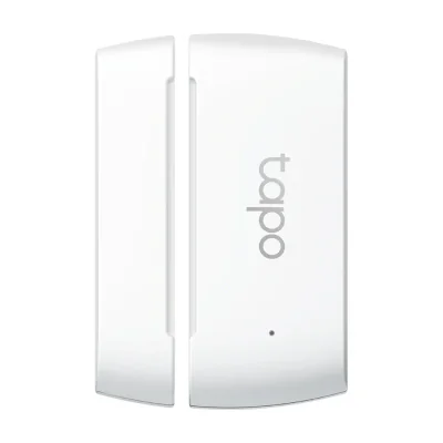TP-Link Tapo Smart Contact Sensor, Wireless, White, 922 MHz, Door/Window, CR2032, 37.5 mm