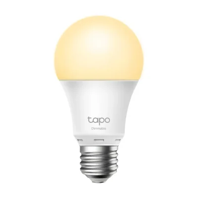 TP-Link Tapo Smart Wi-Fi Light Bulb, Dimmable, Smart bulb, Wi-Fi, White, Yellow, 802.11b, 802.11g, Wi-Fi 4 (802.11n), LED, E27