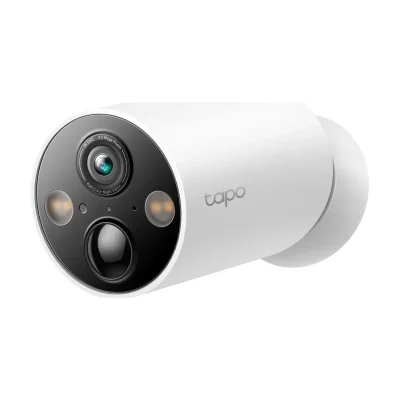 TP-Link Tapo Smart Wire-Free Security Camera, IP security camera, Outdoor, Wireless, Ceiling/wall, White, Bullet