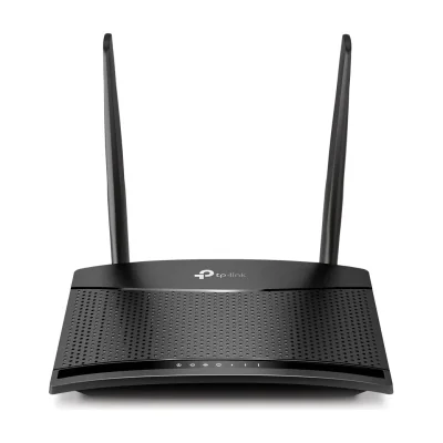 TP-Link TL-MR100, Wi-Fi 4 (802.11n), Single-band (2.4 GHz), Ethernet LAN, 3G, Black, Tabletop router