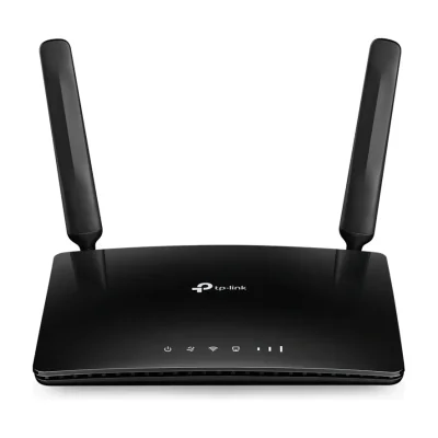 TP-Link TL-MR6400, Wi-Fi 4 (802.11n), Single-band (2.4 GHz), Ethernet LAN, 3G, Black, Tabletop router