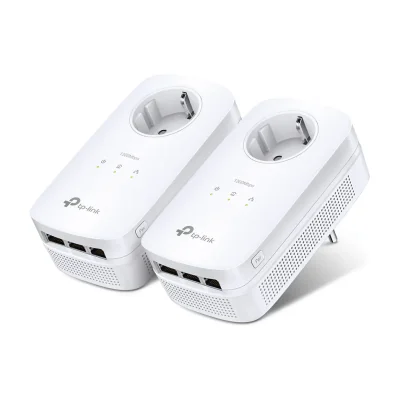 TP-Link TL-PA8030P KIT, 1200 Mbit/s, IEEE 802.3, IEEE 802.3ab, IEEE 802.3u, Gigabit Ethernet, 10,100,1000 Mbit/s, 10BASE-T, 100BASE-TX, 1000BASE-T, HomePlug AV2