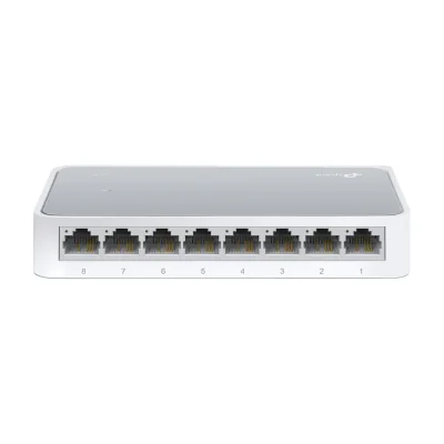 TP-Link TL-SF1008D, Unmanaged, Fast Ethernet (10/100), Full duplex