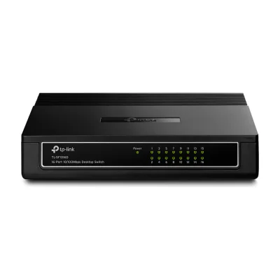 TP-Link TL-SF1016D, Fast Ethernet (10/100), Rack mounting