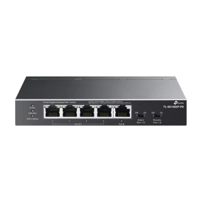 TP-Link TL-SG1005P-PD, Gigabit Ethernet (10/100/1000), Power over Ethernet (PoE), Wall mountable