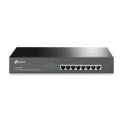 TP-Link TL-SG1008MP, Unmanaged, Gigabit Ethernet (10/100/1000), Power over Ethernet (PoE), Rack mounting