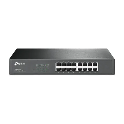 TP-Link TL-SG1016D, Unmanaged, L2, Gigabit Ethernet (10/100/1000), Full duplex, Rack mounting