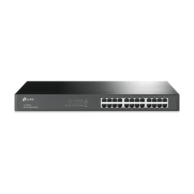 TP-Link TL-SG1024, Unmanaged, L2, Gigabit Ethernet (10/100/1000), Full duplex, Rack mounting