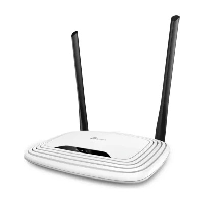 TP-Link TL-WR841N, Wi-Fi 4 (802.11n), Single-band (2.4 GHz), Ethernet LAN, White, Tabletop router