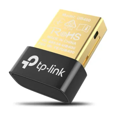 TP-Link UB400, USB Type-A, Bluetooth, Black, Gold, 10 m, 0 - 40 °C, -40 - 70 °C