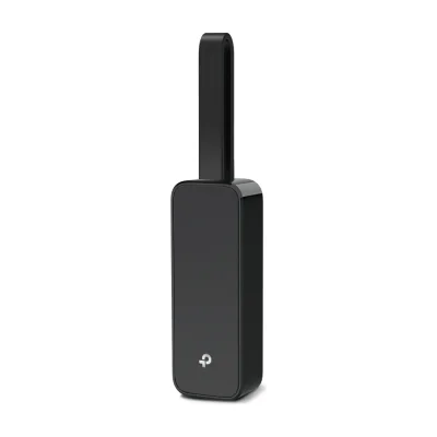 TP-Link USB 3.0 to Gigabit Ethernet Network Adapter, Wired, USB, Ethernet, 1000 Mbit/s, Black