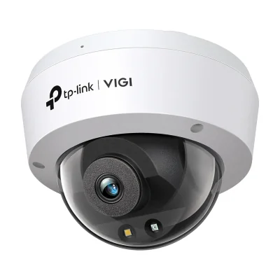 TP-Link VIGI 4MP Full-Color Dome Network Camera, IP security camera, Indoor & outdoor, Wired, CE, BSMI, VCCI, ONVIF, Ceiling/wall, Black, White