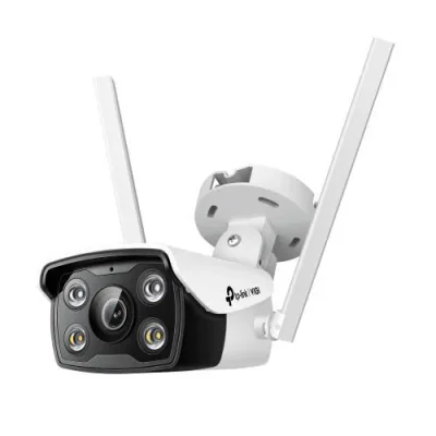 "TP-LINK VIGI 4MP Outdoor Bullet Network WIFI Camera,VIGI C340-W(4mm), 1/3""Progressive Scan CMOS, obiectiv: 4mm, F1.6,  unghi vizualizare  Horizontal FOV: 79°, Vertical FOV: 43°, Diagonal FOV: 93°distanta IR: 30mm, interfata : 2.4 GHz, 1 x RJ45 10/1