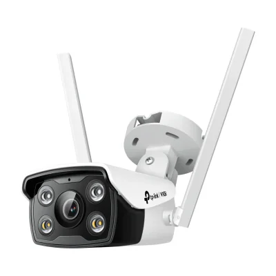 TP-Link VIGI 4MP Outdoor Full-Color Wi-Fi Bullet Network Camera, IP security camera, Outdoor, Wired & Wireless, CE, RCM, BSMI, VCCI, RoHS, NTRA, KC, Ceiling/wall, White