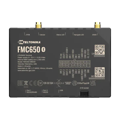 Tracker GPS TELTONIKA FMC650, LTE Cat 1, GNSS, IP41