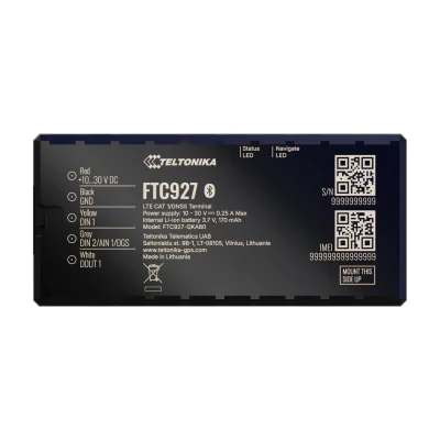 Tracker GPS TELTONIKA FTC927, LTE Cat 1, GNSS, IP41