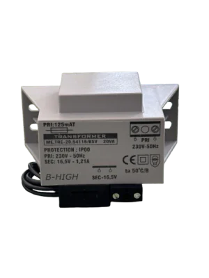 Transformator capsulat 20 W, 16 V TC20/16