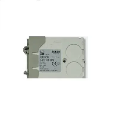 Transponder IQ8FCT XS, 808606 folosit pentru controlul si monitorizareadispozitivelor externe de protectie impotriva incendiilor, cum ar fiamortizoarele de incendiu sau ca un modul de alarma tehnica (TAL) pentrua monitoriza un contact extern si pentr