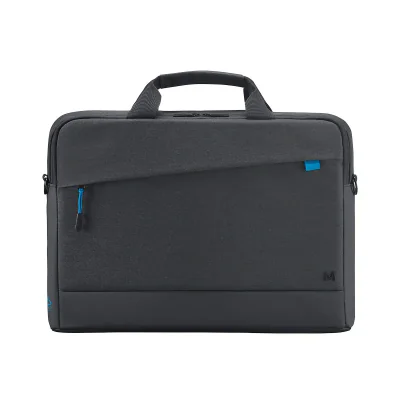 TRENDY BRIEFCASE 14-16IN BLACK/35 PERCENT RECYCLED