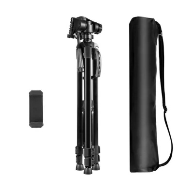 Trepied / Trepied cu cap 3D 360° + suport pentru telefon Puluz PU3096B