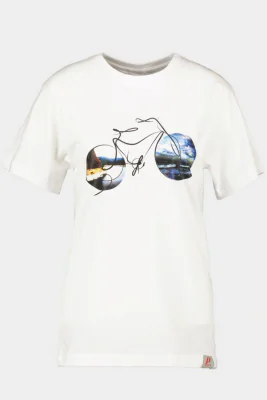 TRICOU BICICLETA PEISAJE DAMA  XS